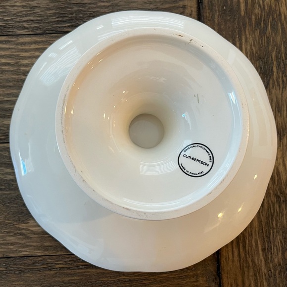 Vintage Cuthbertson Pie, Cake or Sweets Dish Original Christmas Tree - Picture 5 of 7